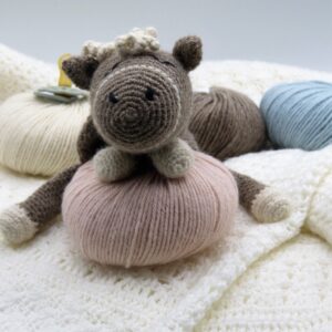Doudou Cheval en baby alpaga