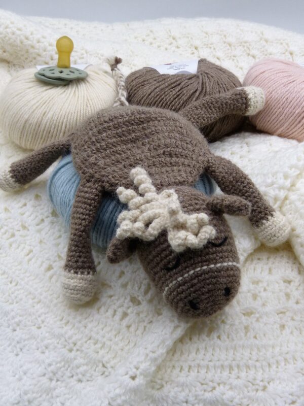 Doudou Cheval en baby alpaga – Image 2