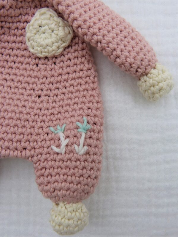 Doudou lapin coton oeko tex – Image 11