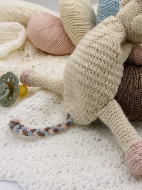 Doudou Licorne en baby alpaga – Image 2