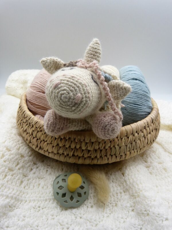 Doudou Licorne en baby alpaga – Image 6