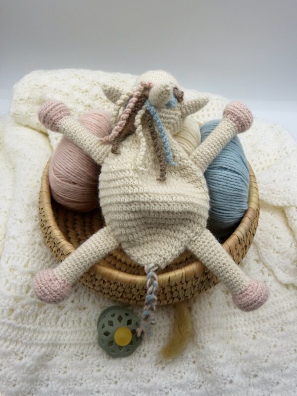 Doudou Licorne en baby alpaga – Image 4