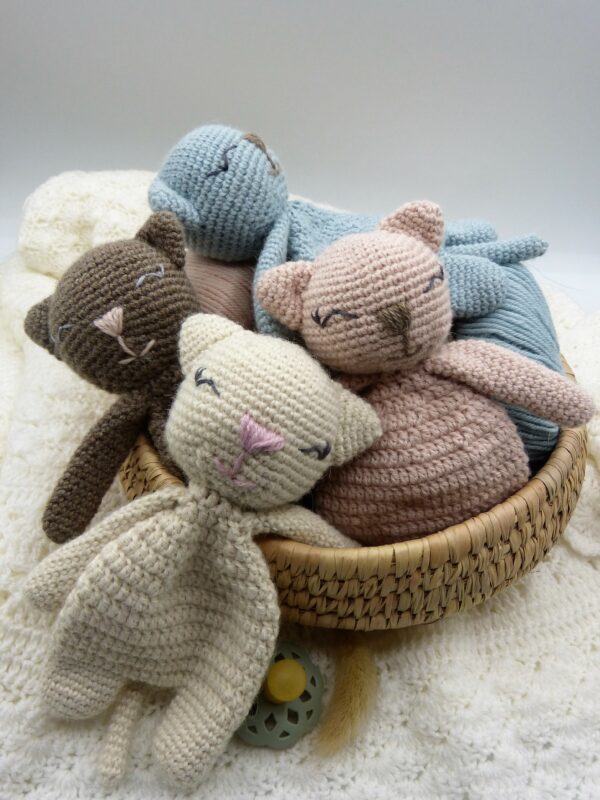 Doudou Chat en baby alpaga