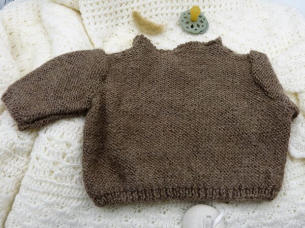 Brassière naissance en baby alpaga – Image 3