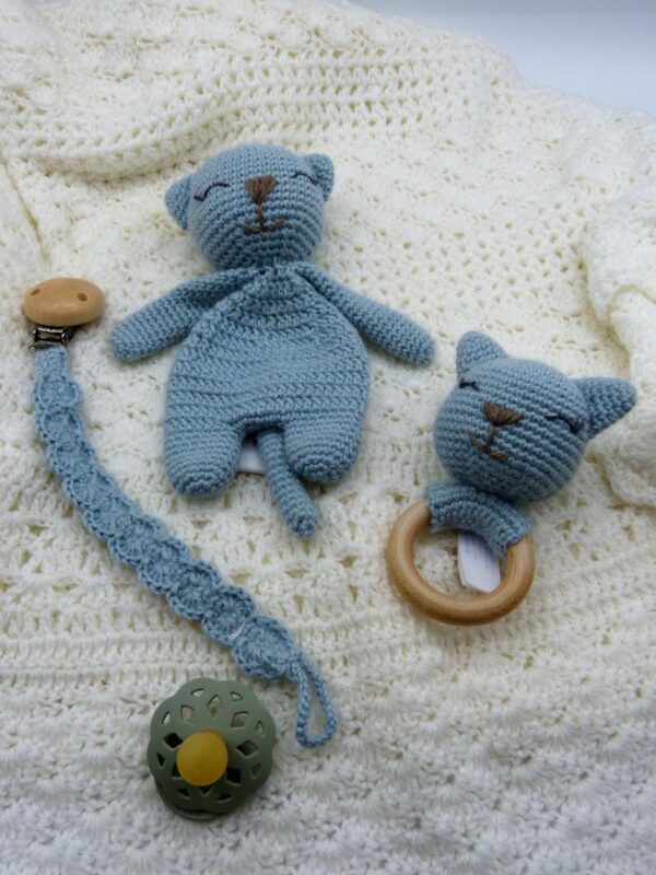 Accroche tétine en baby alpaga – Image 16