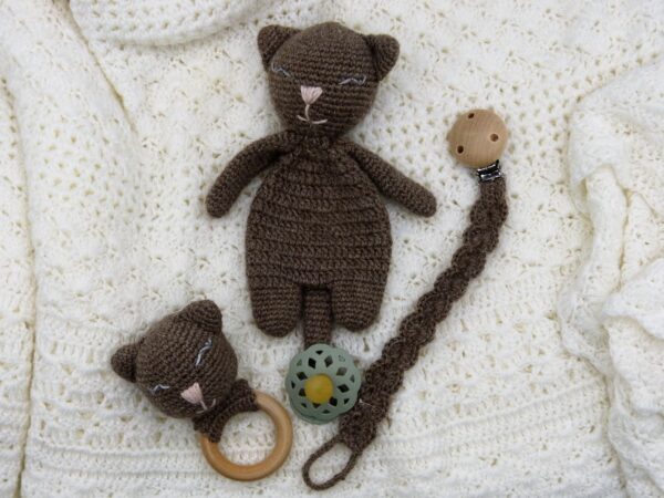 Accroche tétine en baby alpaga – Image 15