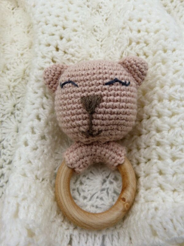 Hochet Chat en baby alpaga – Image 2