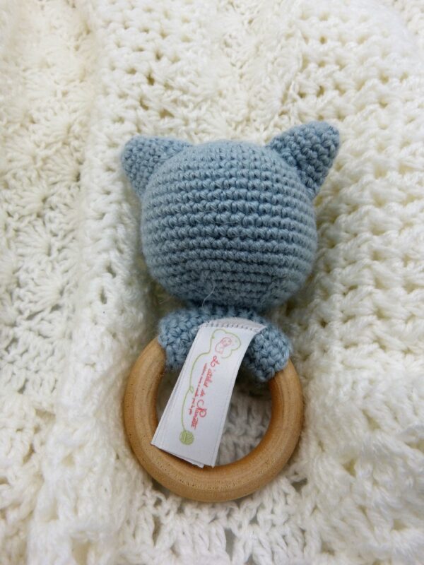 Hochet Chat en baby alpaga – Image 5