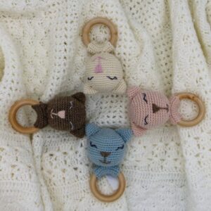 Hochet Chat en baby alpaga