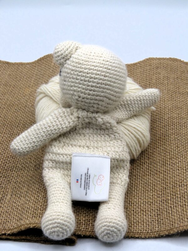 Doudou Ours en baby alpaga – Image 2