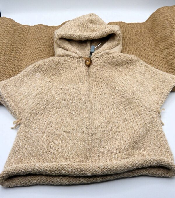 Poncho baby alpaga/coton – Image 12