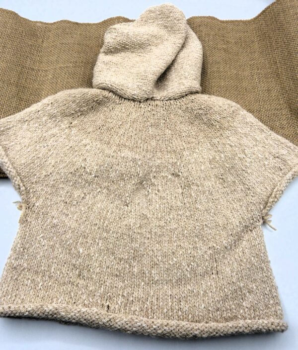 Poncho baby alpaga/coton – Image 13