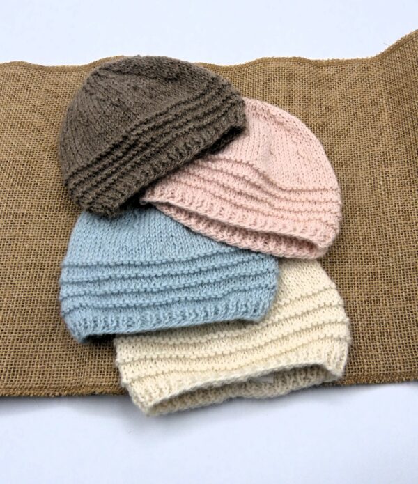 Joli bonnet en baby alpaga