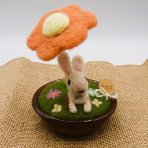 Monsieur Lapin et la fleur