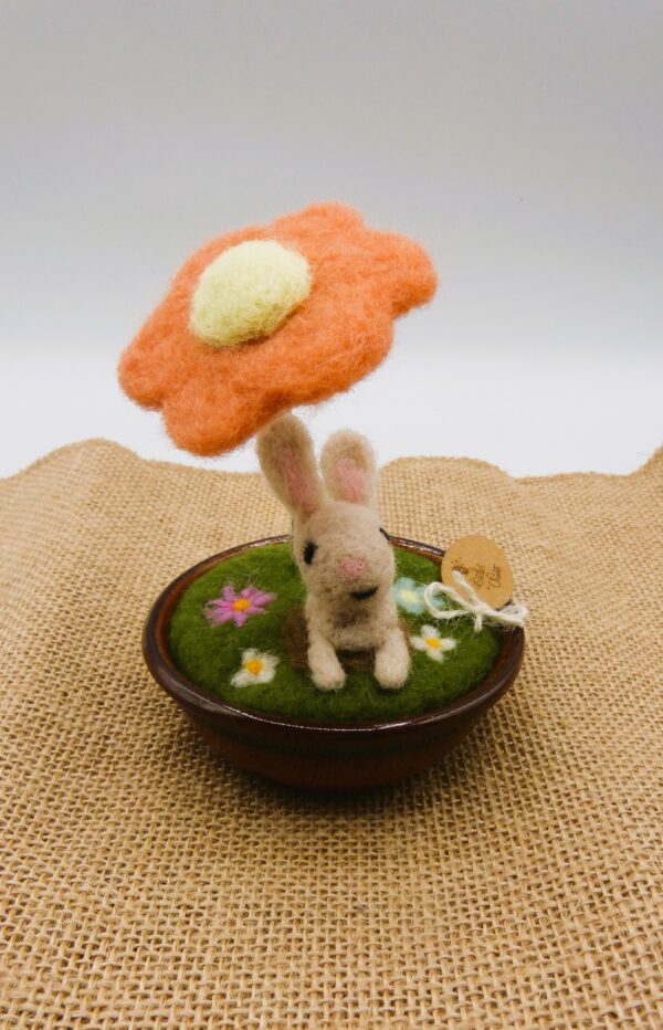 Monsieur Lapin et la fleur
